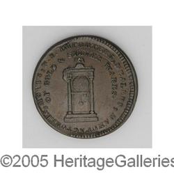 1789 TOKEN Mott Token, Thick Planchet, Plain Edge MS60 1789[TOKEN] Mott Token, Thick Planchet, Plain