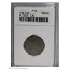 Image 1 : 1795 1/2 C Plain Edge Fine 12 ANACS. B-5a, C-5a, R.3. 1795[1/2 C] Plain Edge Fine 12 ANACS.