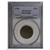 Image 1 : 1795 1/2 C Plain Edge Fine 15 PCGS. B-6c, C-6a, R.2. A 1795[1/2 C] Plain Edge Fine 15 PCGS.