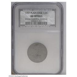 1797 1/2 C 1 Above 1--Environmental Damage--NCS. AU De 1797[1/2 C] 1 Above 1--Environmental Damage--