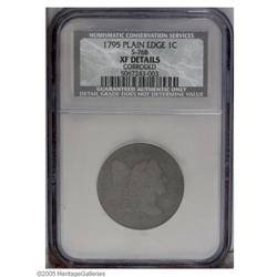 1795 1C Plain Edge--Corroded--NCS. XF Details. S-76B, 1795[1C] Plain Edge--Corroded--NCS. XF Details