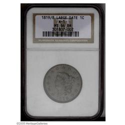 1819/8 1C MS64 Brown NGC. N-1, High R.1. The second an 1819/8[1C] MS64 Brown NGC.