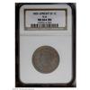 Image 1 : 1855 1C Upright 5s MS66 Brown NGC. N-4, R.1. A pair of 1855[1C] Upright 5s MS66 Brown [S NGC.
