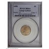Image 1 : 1858 1C Large Letters MS64 PCGS. High Leaves, Closed E 1858[1C] Large Letters MS64 PCGS.