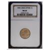 Image 1 : 1858 1C Large Letters MS65 NGC. Not only is this lovel 1858[1C] Large Letters MS65 NGC.