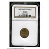 Image 1 : 1858 1C Large Letters MS66 NGC. While near-Gem survivo 1858[1C] Large Letters MS66 NGC.