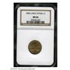 Image 3 : 1858 1C Large Letters MS66 NGC. While near-Gem survivo 1858[1C] Large Letters MS66 NGC.