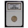 Image 3 : 1858 1C Small Letters MS65 NGC. Low Leaves, Closed E i 1858[1C] Small Letters MS65 NGC.