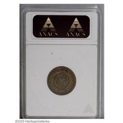 1877 1C VG8 ANACS. Rich reddish-tan patina, with a few 1877[1C] VG8 ANACS.