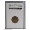 Image 1 : 1877 1C XF40 ANACS. Suitably detailed for the grade, w 1877[1C] XF40 ANACS.