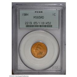 1904 1C MS65 Red PCGS. There is a veritable explosion 1904[1C] MS65 Red PCGS.