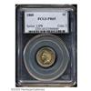 Image 1 : 1860 1C PR65 PCGS. This exquisitely struck and nearly 1860[1C] PR65 PCGS.