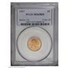 Image 1 : 1917 1C MS65 Red PCGS. Lustrous red-orange surfaces re 1917[1C] MS65 Red PCGS.