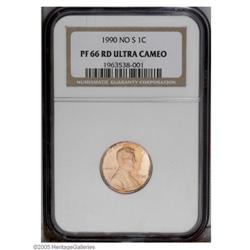 1990-S 1C No S PR66 Red Ultra Cameo NGC. In July 1990, 1990-S[1C] No S PR66 Red Ultra Cameo NGC.
