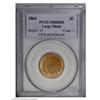 Image 1 : 1864 2C Large Motto MS65 Red PCGS. A bold striking wit 1864[2C] Large Motto MS65 Red PCGS.