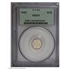 Image 1 : 1862 3CS MS64 PCGS. This Civil War issue possesses whi 1862[3CS] MS64 PCGS.