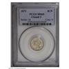 Image 1 : 1873 3CN Closed 3 MS65 PCGS. Bright lustrous surfaces 1873[3CN] Closed 3 MS65 PCGS.