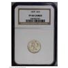 Image 3 : 1870 3CN PR66 Cameo NGC. The attractive cameo surfaces 1870[3CN] PR66 Cameo NGC.