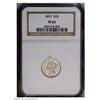 Image 1 : 1879 3CN PR65 NGC. An attractive coin, moderately refl 1879[3CN] PR65 NGC.