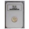 Image 1 : 1881 3CN PR65 NGC. Whispers of light tan color visit b 1881[3CN] PR65 NGC.