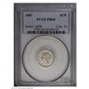 Image 1 : 1887 3CN PR66 PCGS. A needle-sharp Premium Gem with a 1887[3CN] PR66 PCGS.
