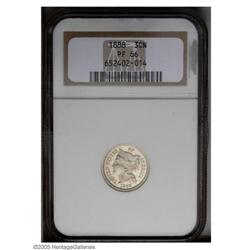 1888 3CN PR66 NGC. Dappled powder-blue and tan patinat 1888[3CN] PR66 NGC.
