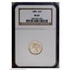 Image 1 : 1889 3CN PR67 NGC. Fully struck, untoned, and pristine 1889[3CN] PR67 NGC.