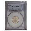 Image 1 : 1882 5C MS65 PCGS. Lustrous surfaces display a light g 1882[5C] MS65 PCGS.