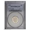 Image 1 : 1872 5C PR66 Cameo PCGS. An impressive cameo example w 1872[5C] PR66 Cameo PCGS.