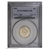 Image 1 : 1891 5C PR66 Cameo PCGS. The glassy proof fields are h 1891[5C] PR66 Cameo PCGS.
