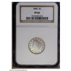 1896 5C PR66 NGC. Luminous surfaces display a poster-b 1896[5C] PR66 NGC.