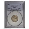 Image 1 : 1913 5C Type One MS67 PCGS. Uncommon as a Superb Gem w 1913[5C] Type One MS67 PCGS.