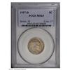 Image 3 : 1917-D 5C MS65 PCGS. Sharply struck and fully lustrous 1917-D[5C] MS65 PCGS.
