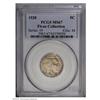 Image 1 : 1928 5C MS67 PCGS. Ex: Fivaz Collection. Lovely steel- 1928[5C] MS67 PCGS.