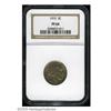 Image 1 : 1915 5C PR64 NGC. Streaky golden toning adorns bot 1915[5C] PR64 NGC.
