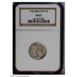 1936 5C Type Two--Brilliant Finish PR67 NGC. Incredibl 1936[5C] Type Two--Brilliant Finish PR67 NGC.