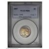 Image 1 : 1937 5C PR66 PCGS. Bright, exceptionally clean surface 1937[5C] PR66 PCGS.