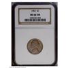 Image 1 : 1952 5C MS66 Five Full Steps NGC. 1952[5C] MS66 Five Full Steps NGC.