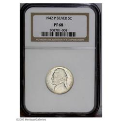 1942-P 5C Type Two PR68 NGC. Infrequently rivaled in q 1942-P[5C] Type Two PR68 NGC.