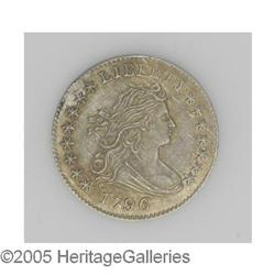 1796 10C MS60, Cleaned, Minor Tooling, Once Mounted, U 1796[10C] MS60, Cleaned, Minor Tooling, Once 