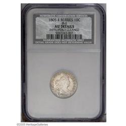 1805 10C 4 Berries AU Details, Improperly Cleaned, NCS 1805[10C] 4 Berries AU Details, Improperly Cl
