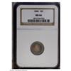 Image 1 : 1866 10C MS66 NGC. An elusive Mint State example, and 1866[10C] MS66 NGC.