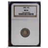 Image 3 : 1866 10C MS66 NGC. An elusive Mint State example, and 1866[10C] MS66 NGC.