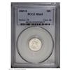 Image 1 : 1869-S 10C MS65 PCGS. Delicately toned in chestnut hue 1869-S[10C] MS65 PCGS.