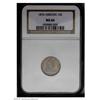 Image 1 : 1874 10C Arrows MS66 NGC. The gently toned obverse has 1874[10C] Arrows MS66 NGC.