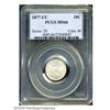 Image 3 : 1877-CC 10C MS66 PCGS. The 1877-CC is a popular, well 1877-CC[10C] MS66 PCGS.