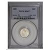 Image 3 : 1889 10C MS67 PCGS. This lustrous and completely brill 1889[10C] MS67 PCGS.