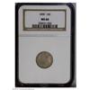 Image 1 : 1890 10C MS66 NGC. Impeccably preserved with mostly gr 1890[10C] MS66 NGC.