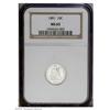 Image 1 : 1891 10C MS65 NGC. A brilliant and highly lustrous fi 1891[10C] MS65 NGC.