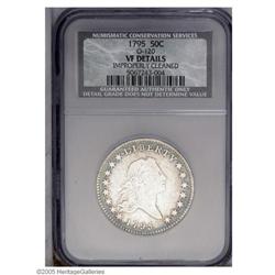 1795 50C 2 Leaves VF Details, Improperly Cleaned, NCS. 1795[50C] 2 Leaves VF Details, Improperly Cle